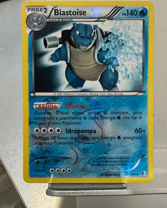 Carta Pokemon Blastoise