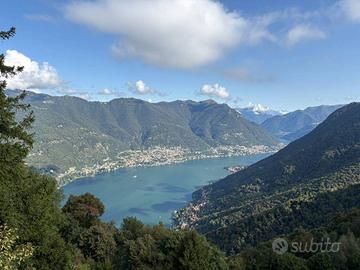 BRUNATE- BILOCALE CON MAGNIFICA VISTA PANORAMICA