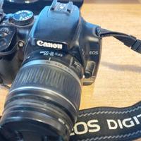 canon digital eos 400 d con obiettivo 18-55