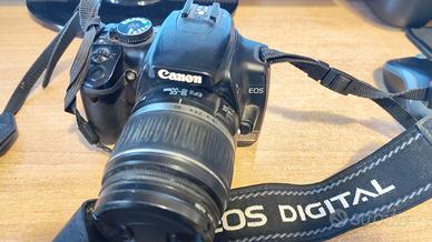 canon digital eos 400 d con obiettivo 18-55