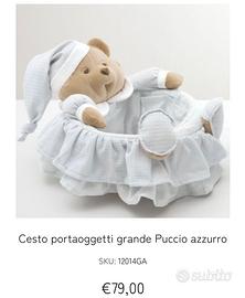Cesto Orsetto porta prodotti neonato