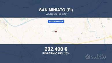 Immobile in asta di 266 m² a San Miniato