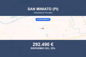 Immobile in asta di 266 m² a San Miniato