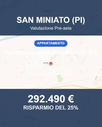 Immobile in asta di 266 m² a San Miniato