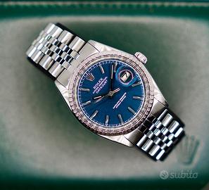 Rolex Datejust Ref. 1603 Blue Dial