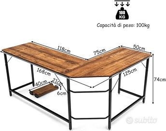 Scrivania Costway 