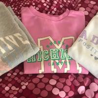 Stock 3 felpe. bambina 9/10 anni