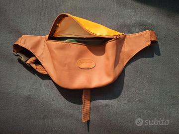 Marsupio vintage Spalding Marrone