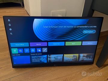 MONITOR SMART CON WI-FI, NETFLIX PRIME
