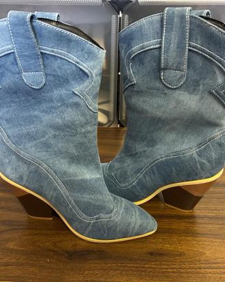 stivaletto jeans
