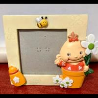 Cornice porta fotografia in ceramica 