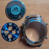 cassa, fondello e quadrante orologio Adidas