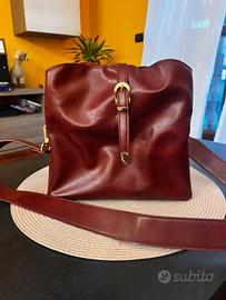Borsa borgogna praticamente nuova
