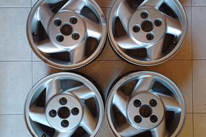 4 CERCHI IN LEGA FORD RS 4X108 R14 SIERRA ESCORT