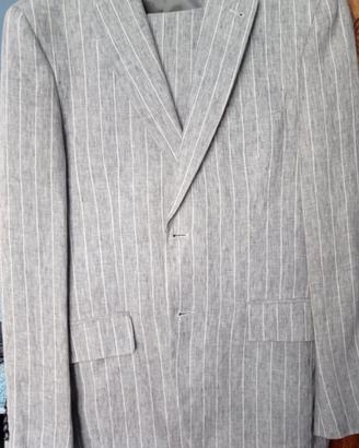 Completo uomo lino taglia 48