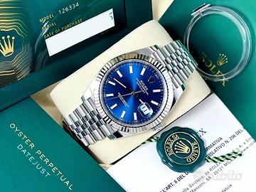 Rolex Datejust 41mm 126334 Blu - Settembre 2025