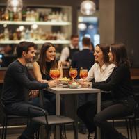 Tavolino rettangolare tavolo 4 sgabelli eco pelle