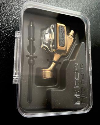 Inkjecta Flite Nano Élite polished brass