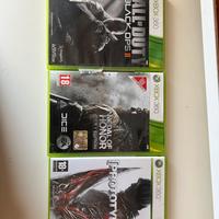 3 videogiochi Xbox360 lista in descrizione