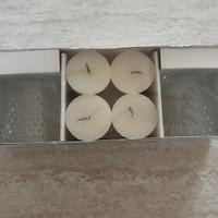 Candele alla vaniglia e portacandele