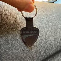 Portachiavi ducati pelle