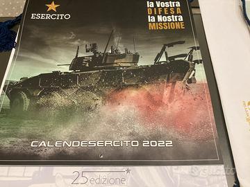 4 calendari esercito italiano
