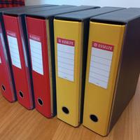 5 RACCOGLITORI ESSELTE G53 Ufficio Plastica Dura