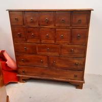 Mobile farmacia in legno massello primi 1900