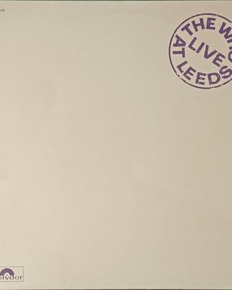 THE WHO LIVE AT LEEDS 33 GIRI VINILE