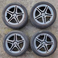 4 Cerchi Lega 19" Originali Mercedes AMG + Gomme