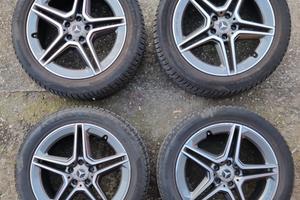 4 Cerchi Lega 19" Originali Mercedes AMG + Gomme