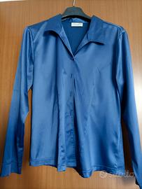 Camicia blu elettrico 