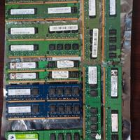 RAM DDR2 13 pezzi (1GB 2GB)