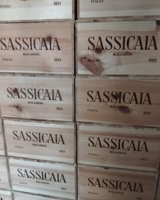 cassetta vuota sassicaia da 12