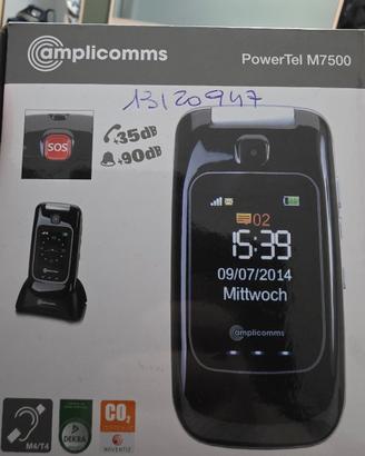 AMPLICOMMS PowerTel M7510 3G Telefono a conchiglia