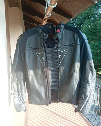 giacca moto in pelle Dainese tg 54