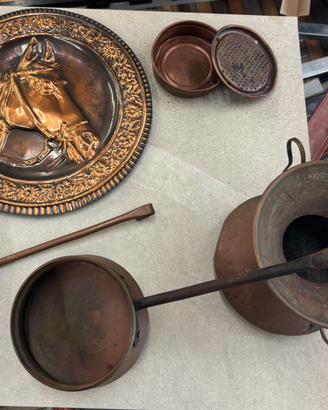 Lotto Oggetti in Rame - Vintage e da Collezione