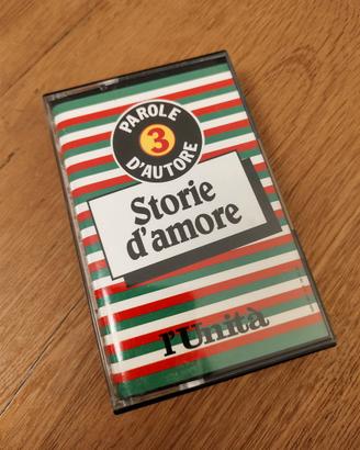 Audiocassetta Parole d'autore 3 Storie d'amore