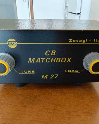 Accordatore d'antenna Cb marca Zetagi Matcbox M27