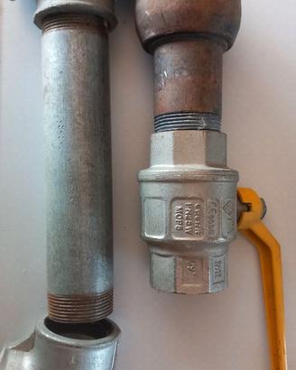 Valvola sfera DN40 serie pesante.