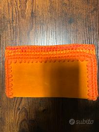 Pochette busta portacellulare hand made crochet