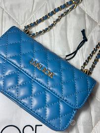 Borsa label Rose mini blu limitec Edition