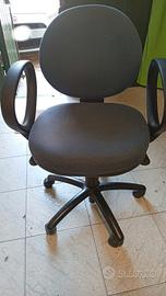 sedia scrivania con rotelle