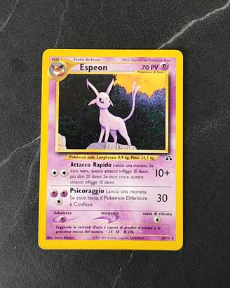 Espeon 20/75 carta pokemon 
