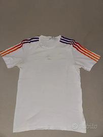 Adidas Originals Pride – Maglietta bianca con stri