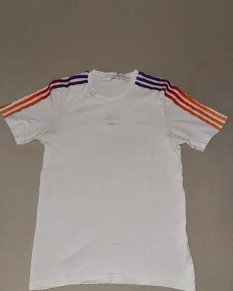 Adidas Originals Pride – Maglietta bianca con stri