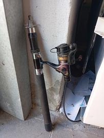 canna da pesca con mulinello Eurostar 