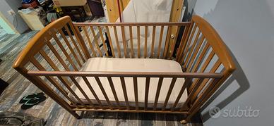 Lettino Pali con materasso