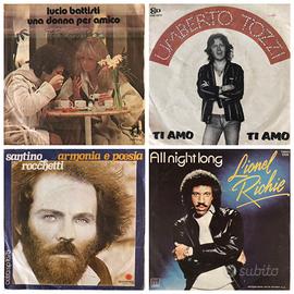 4 DISCHI in VINILE - 45 giri