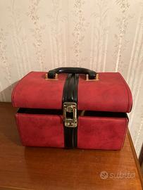Beaty case da viaggio rosso